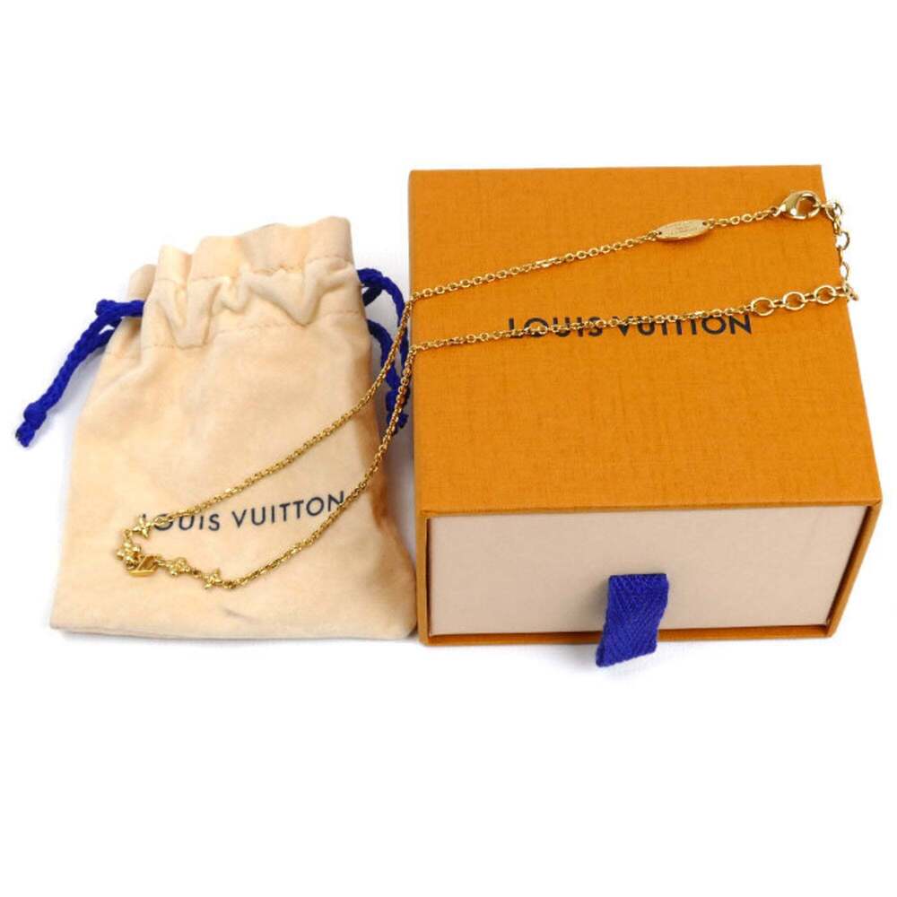 LOUIS VUITTON Gold Necklace - Picture 7 of 7